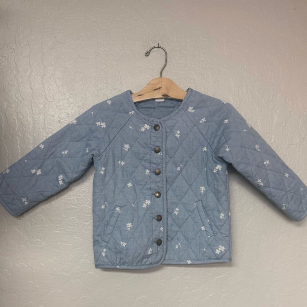 $16 ADD ON baby gap floral quilted jacket 3Y Zara Hanna‎ Andersson Mini Boden